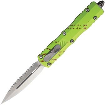 Microtech Automatic Pocket Knife Dirac Delta OTF Serrated - MCT22712Z